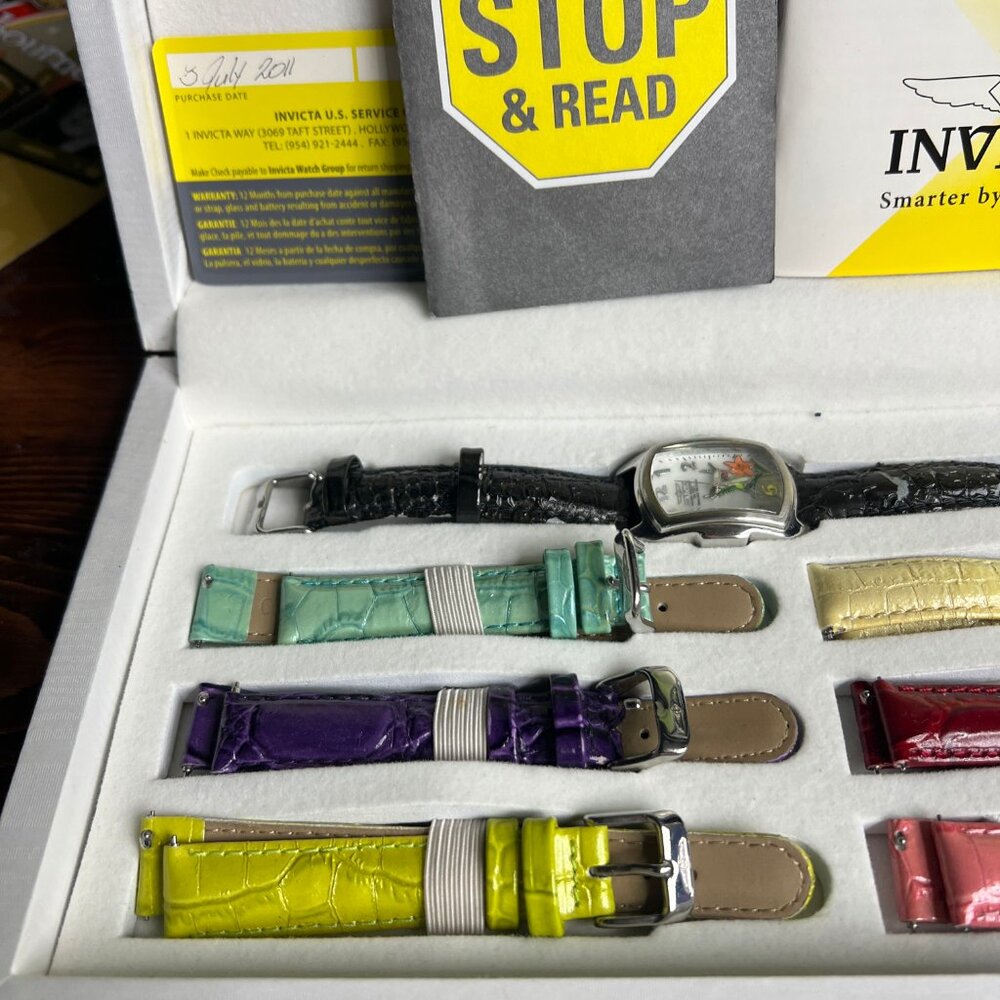 Invicta Watch Set With Interchangeable Bands Mode… - image 3